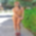 Naked woman looking